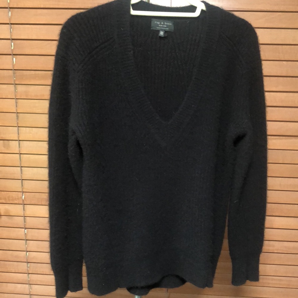 Rag & Bone V-Neck sweater.